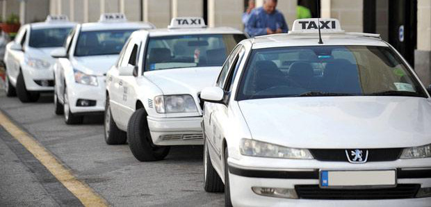 Image of a taxi